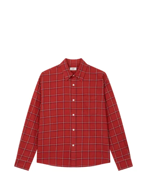 TOMBOY checkered cotton shirt