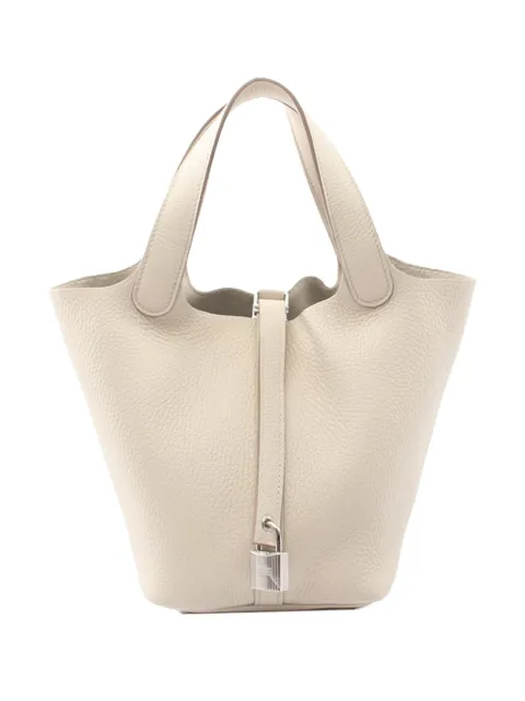 Hermès Pre-Owned 2024 Clemence Picotin Lock 18 handbag