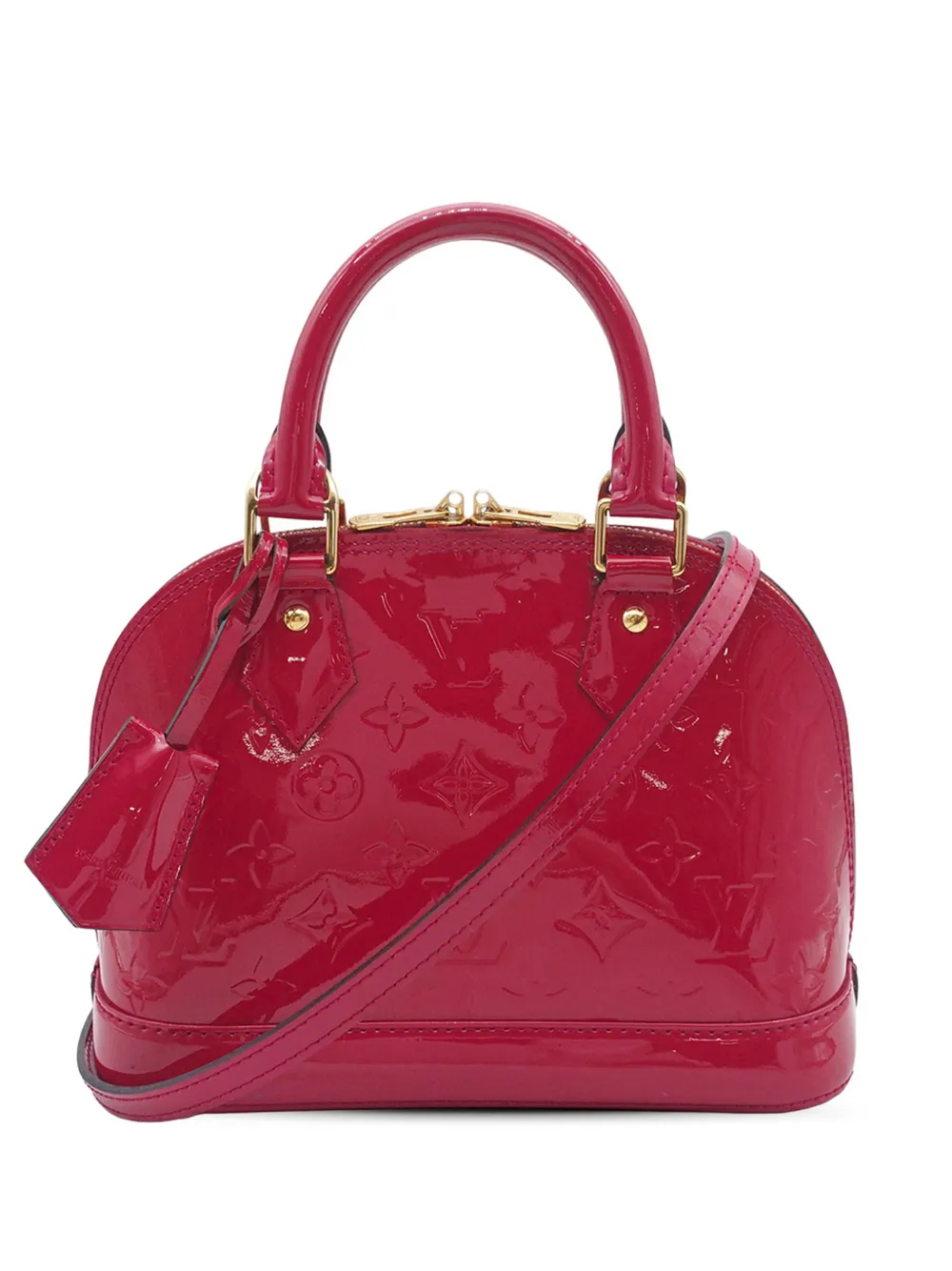 Louis Vuitton Pre-Owned 2014 Monogram Vernis Alma BB satchel - Pink