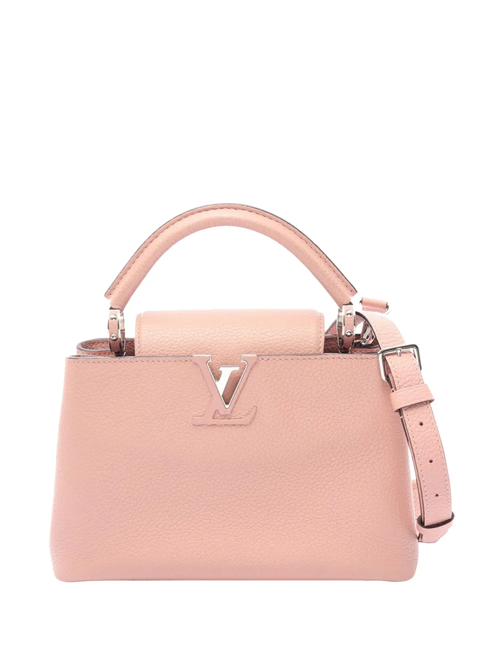 Louis Vuitton Pre-Owned 2017 Taurillon Capucines PM satchel - Rosa