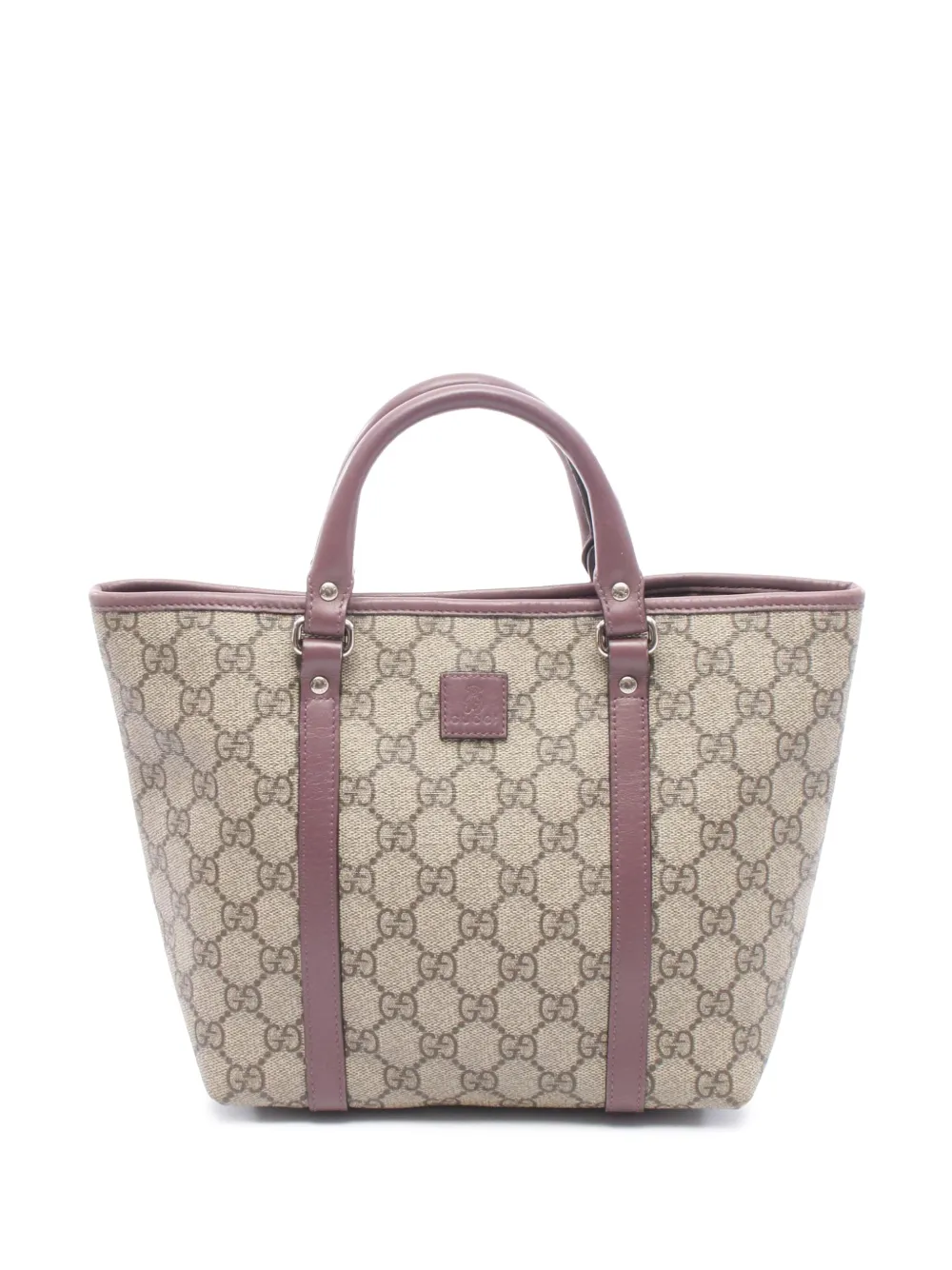 Gucci Pre-Owned 2000-2015 Kids GG Supreme Handtasche - Nude