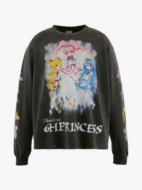 MONONOKE MADE x Takashi Murakami graphic-print long-sleeve T-shirt