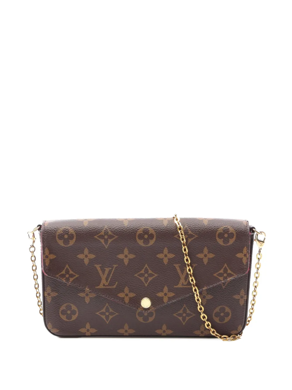 Louis Vuitton Pre-Owned 2020 Monogram Pochette Felicie crossbody bag - Marrone