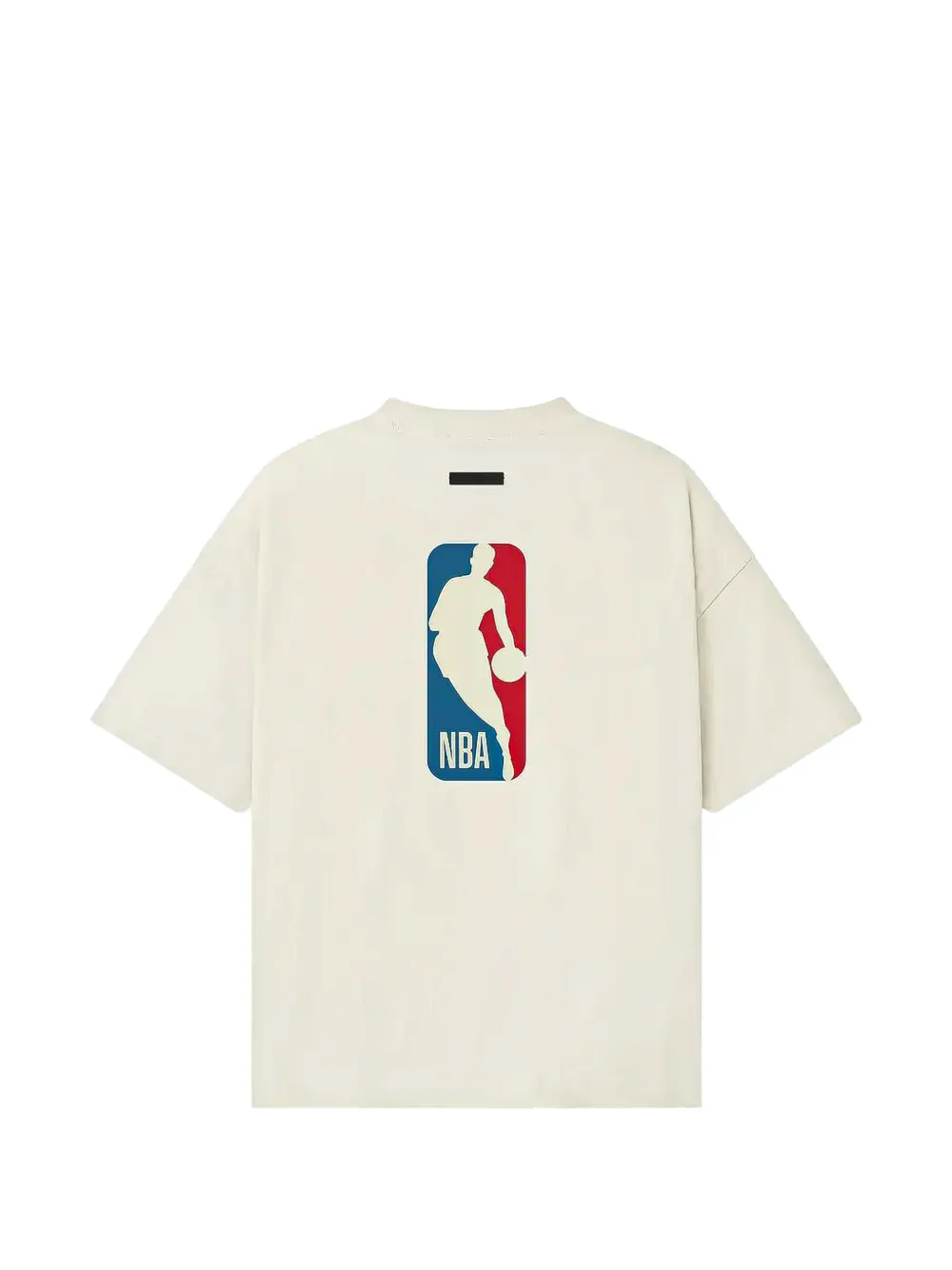 FEAR OF GOD ESSENTIALS NBA T-shirt met logo-print Beige
