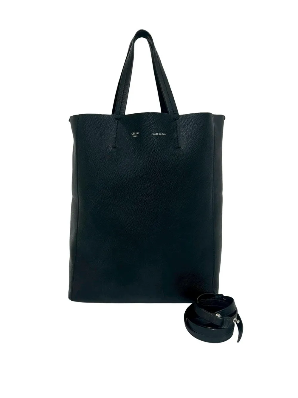 Celine Pre-Owned 2015 Vertical Cabas Tote satchel - Black