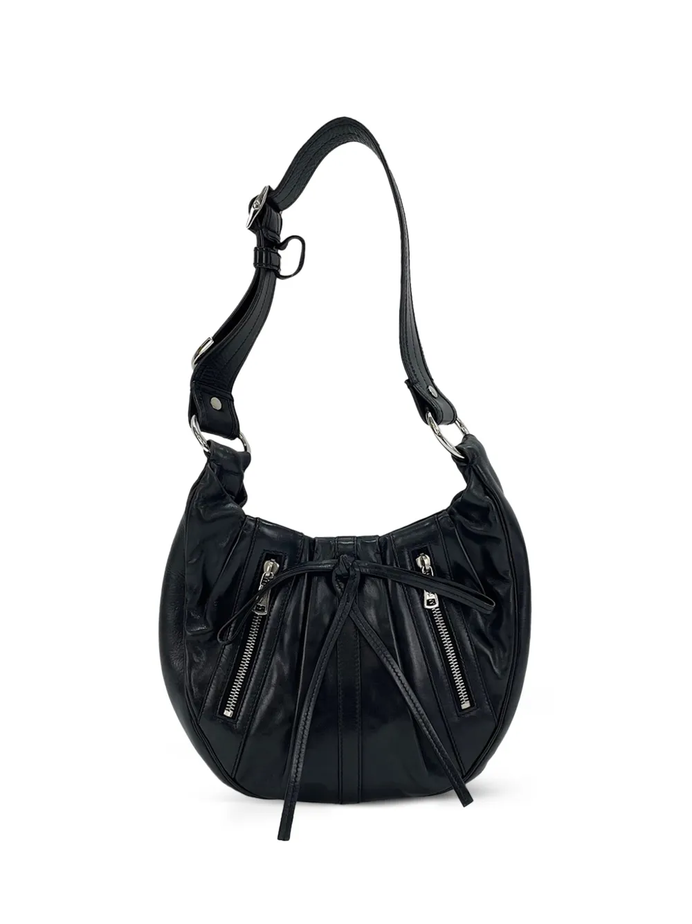 Saint Laurent Pre-Owned 2010s Classic Pleats shoulder bag - Nero