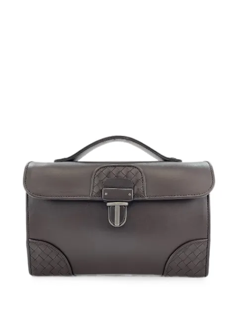 Bottega Veneta Pre-Owned bolso de mano de piel Intrecciato 2000