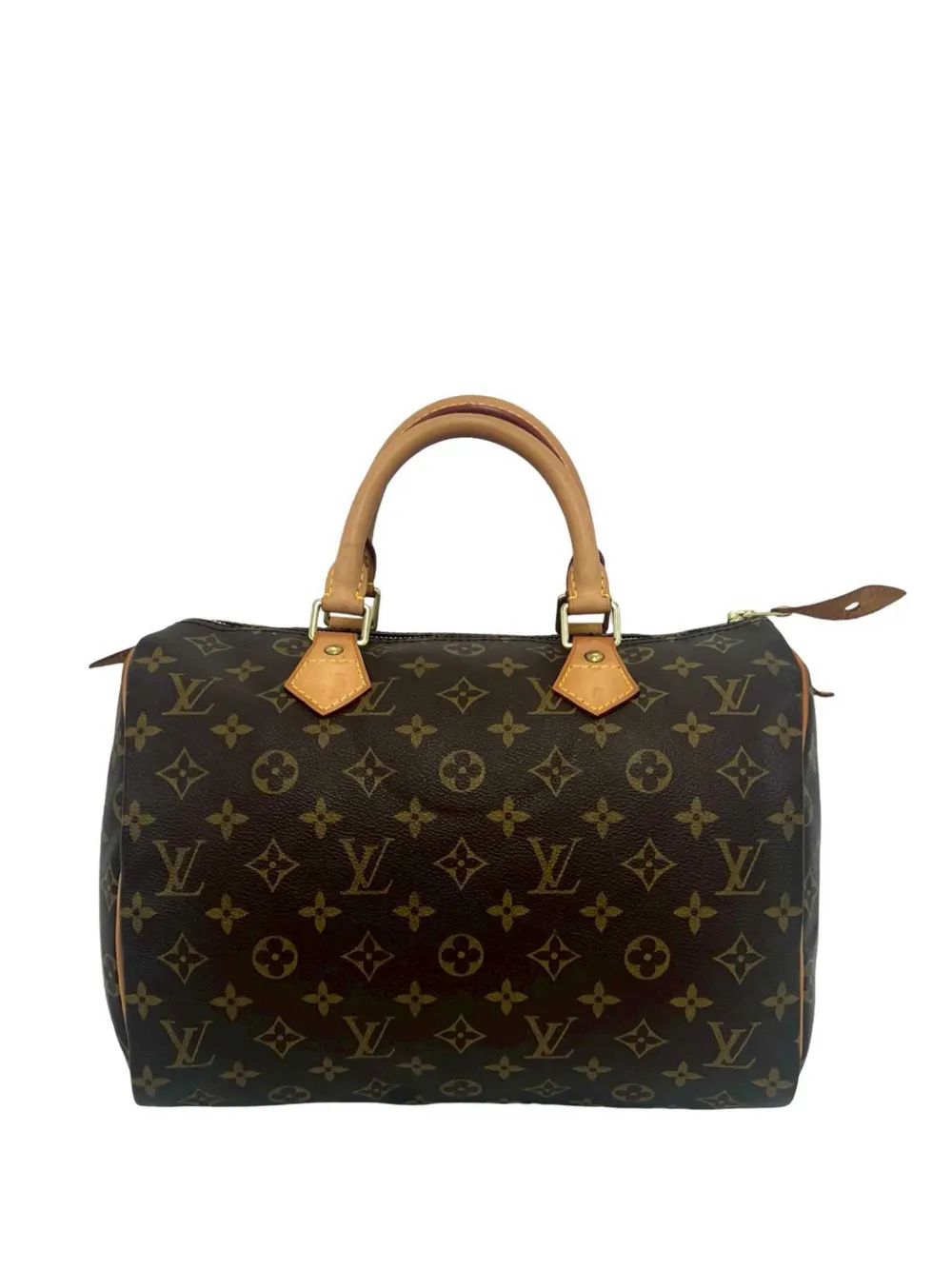 Louis Vuitton Pre-Owned 2002 Monogram Speedy Boston-Tasche 30cm - Braun
