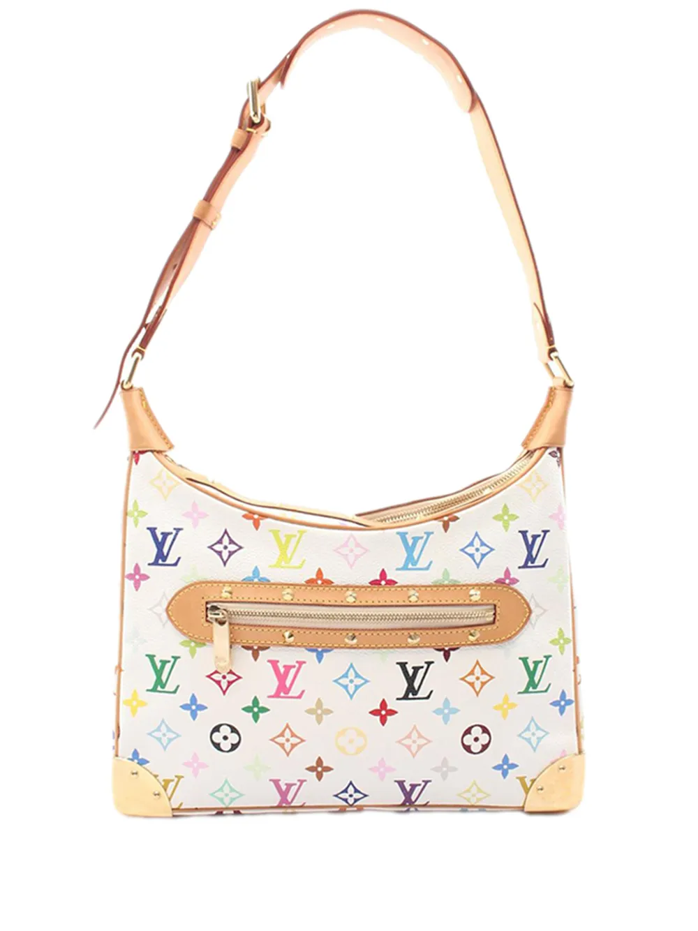 Louis Vuitton Pre-Owned 2003 Multicolore Boulogne Schultertasche mit Monogramm - Weiß