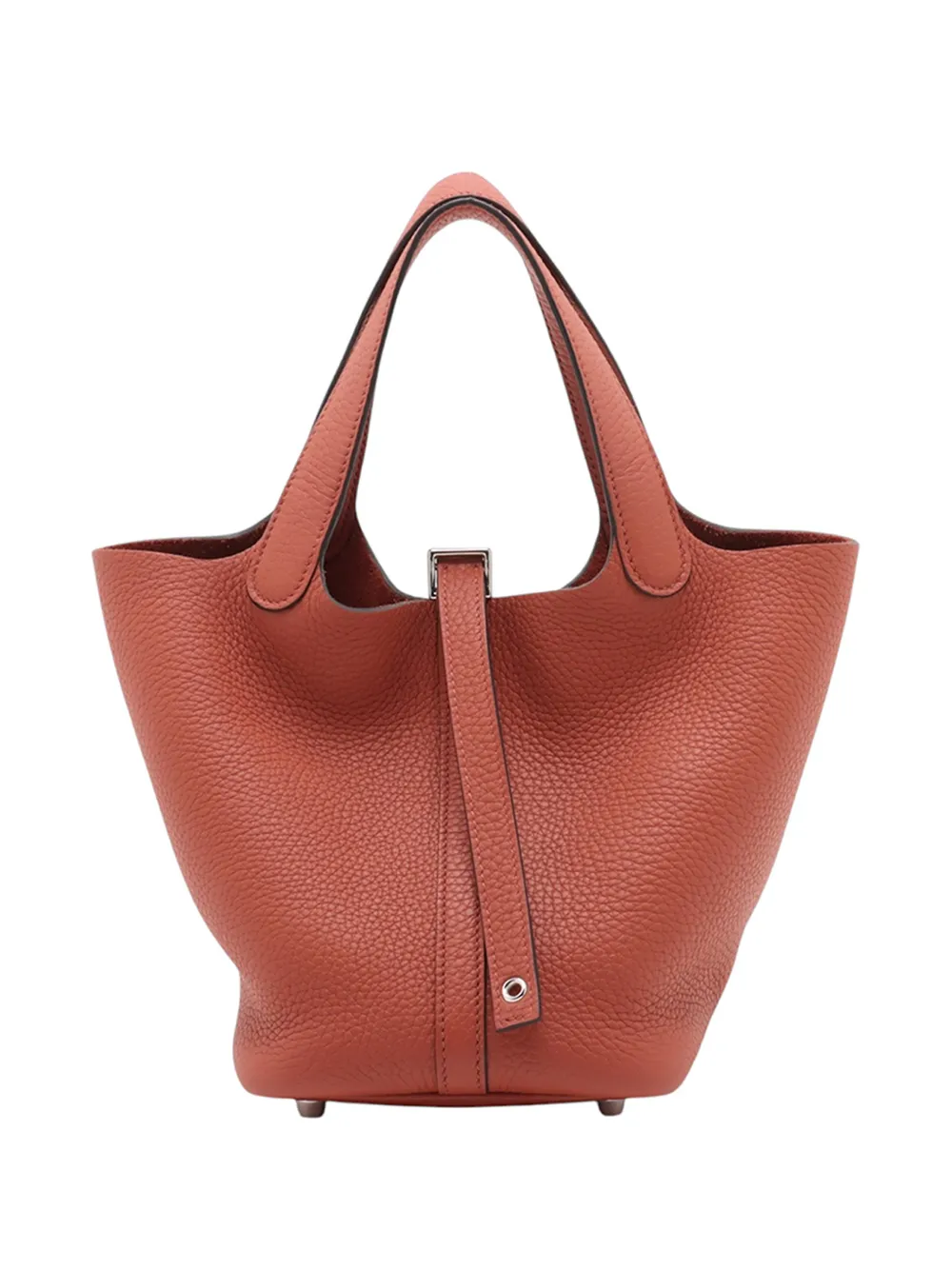 Hermès Pre-Owned 2025 Clemence Picotin Lock 18 handbag - Marrone