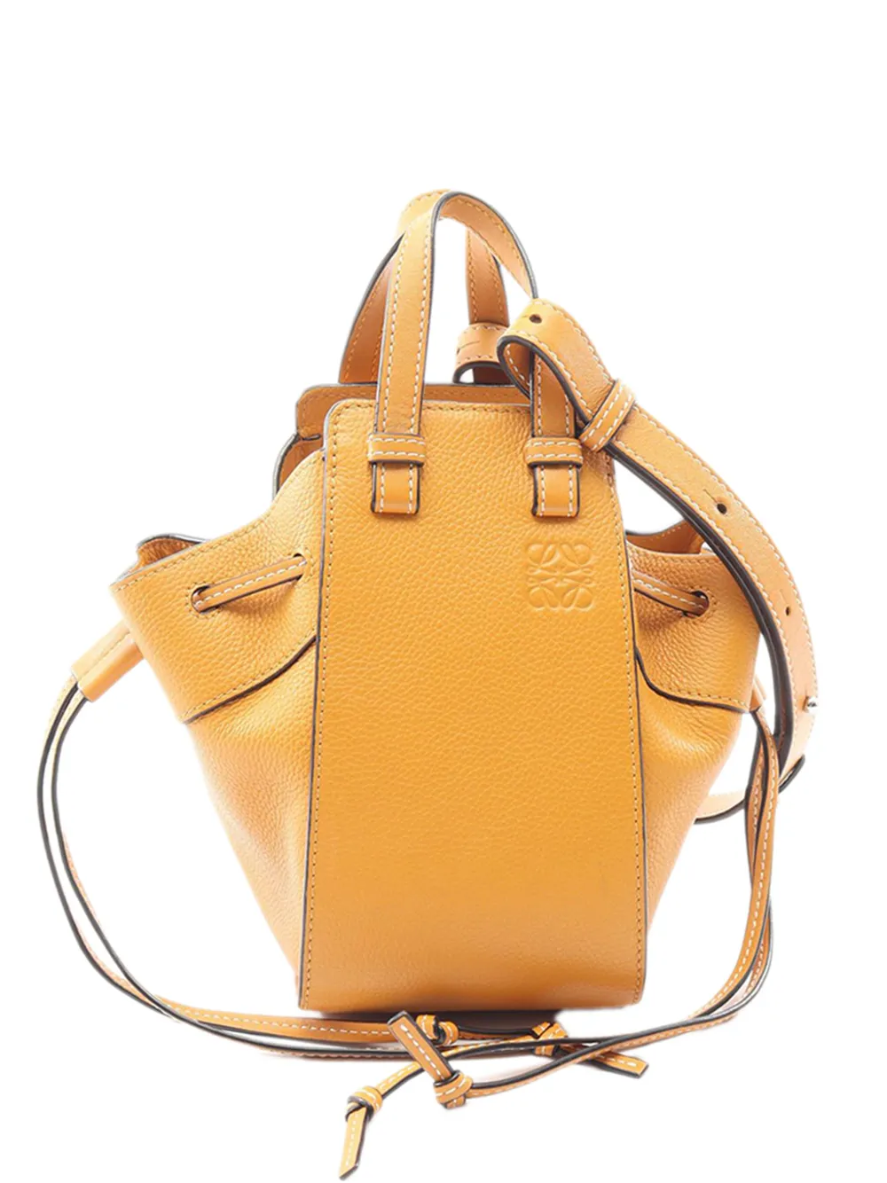 Loewe Pre-Owned 2010-2026 mini Hammock Satchel-Tasche - Braun