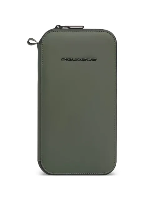 PIQUADRO zip-around passport holder