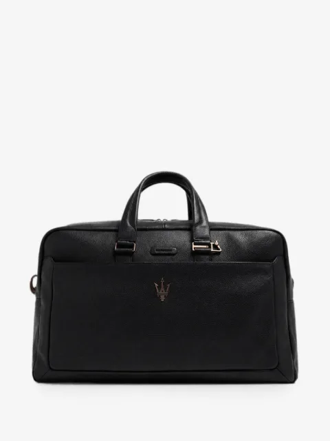 PIQUADRO x Maserati leather holdall