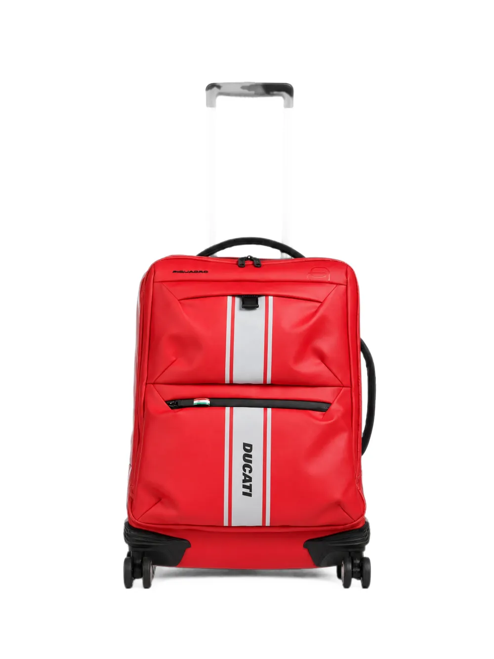 PIQUADRO x Ducati logo-print suitcase - Rot