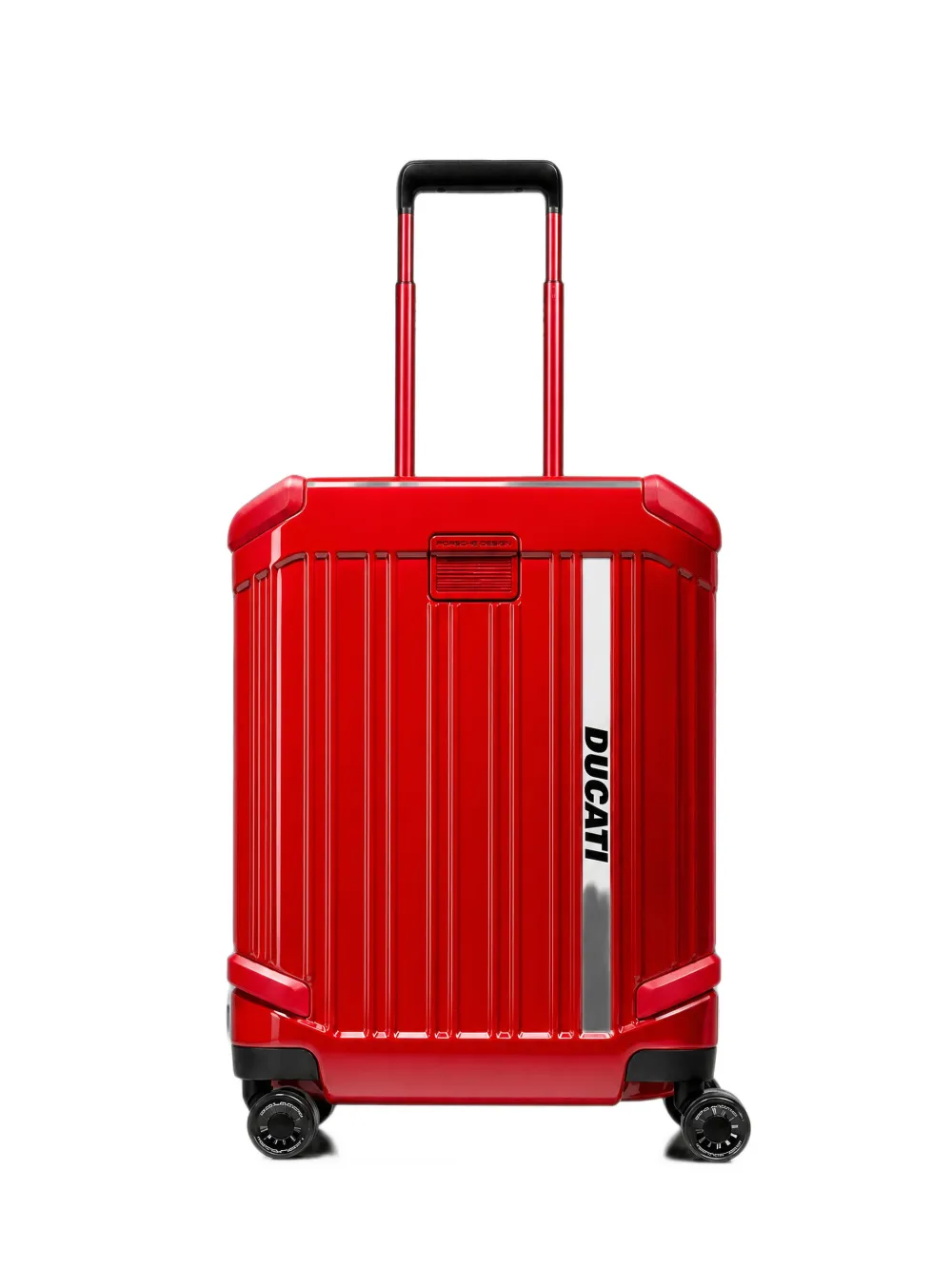 PIQUADRO x Ducati logo-print suitcase - Rot