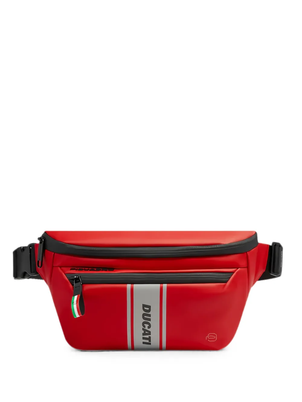 PIQUADRO x Ducati Gürteltasche mit Logo - Rot