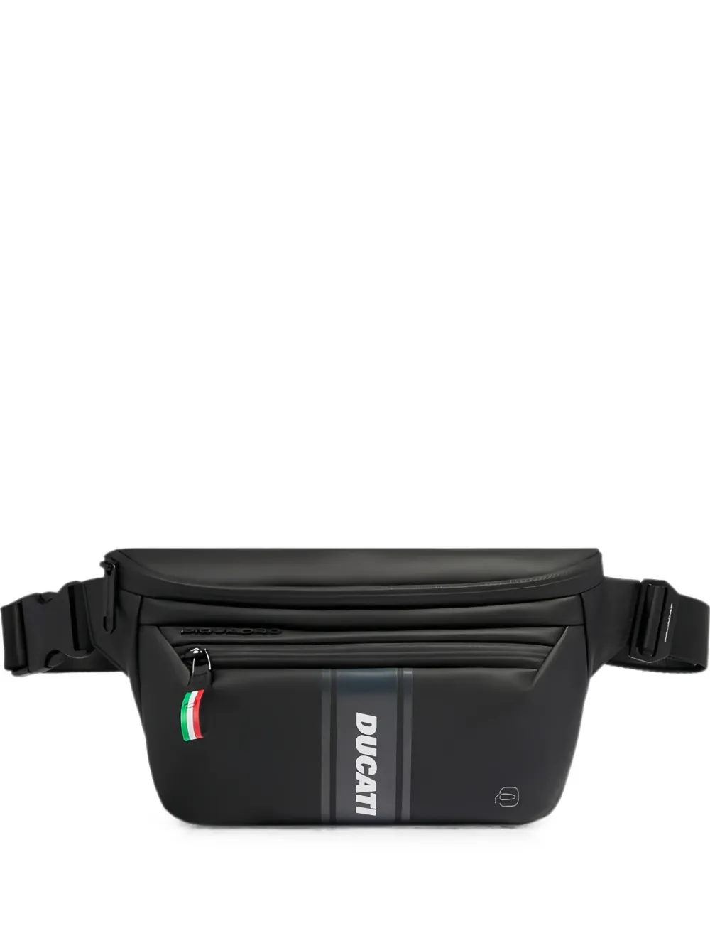 PIQUADRO x Ducati heuptas met logoprint Zwart