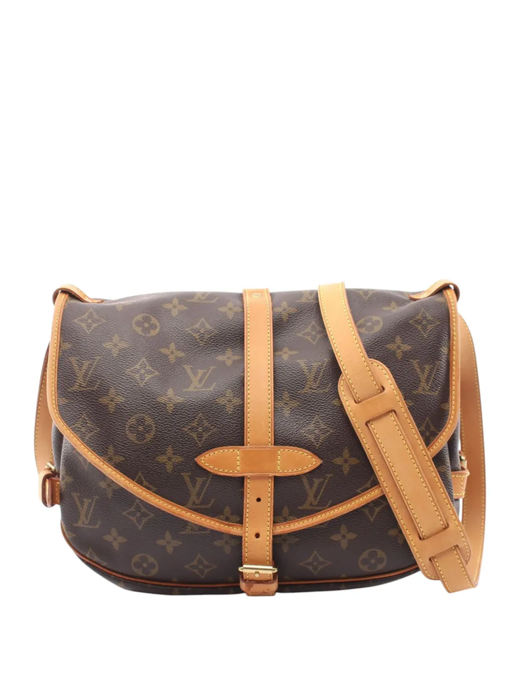 Louis Vuitton Pre-Owned 2005 Monogram Saumur 30 crossbody bag - Brown