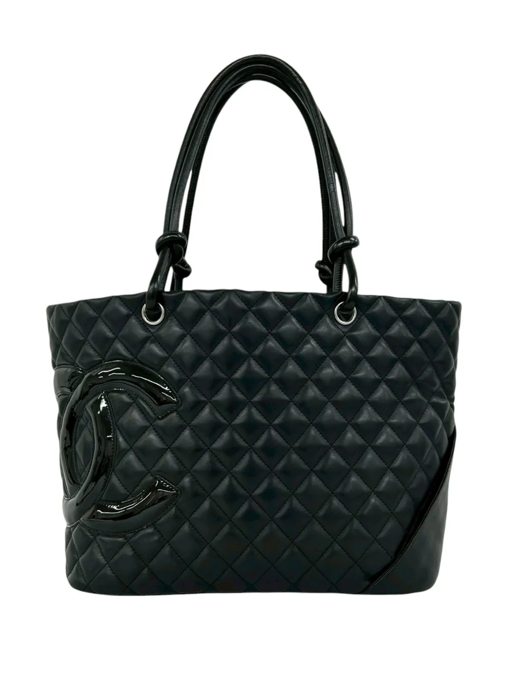 CHANEL Pre-Owned 2010-2011 Cambon Ligne tote bag - Black