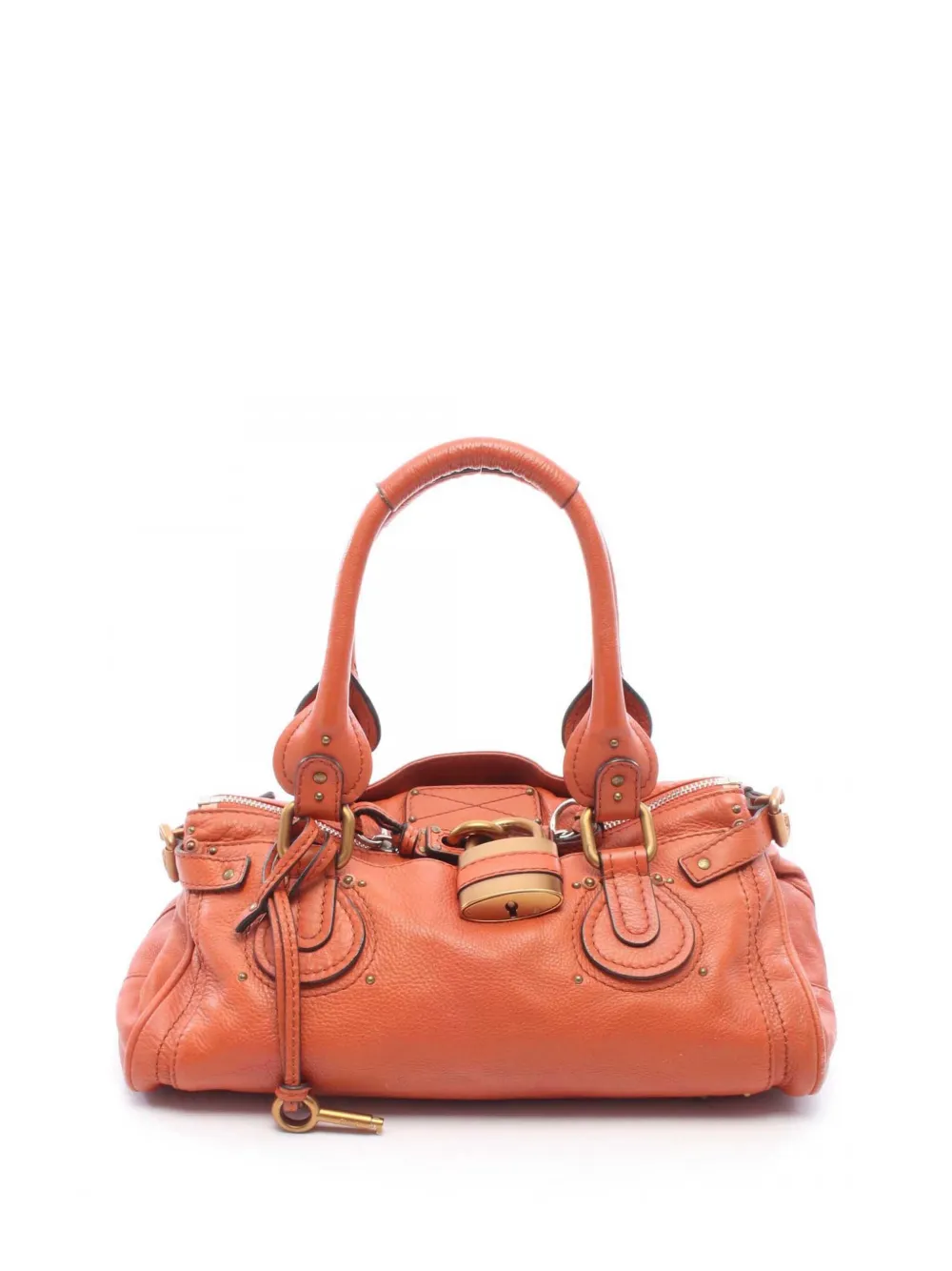 Chloé Pre-Owned 2000-2026 Medium Leather Paddington handbag - Brown