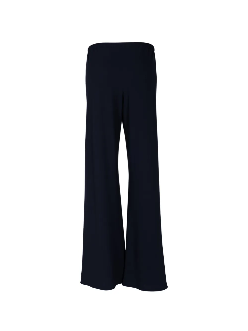Nili Lotan Marlow straight broek met wijde pijpen Blauw