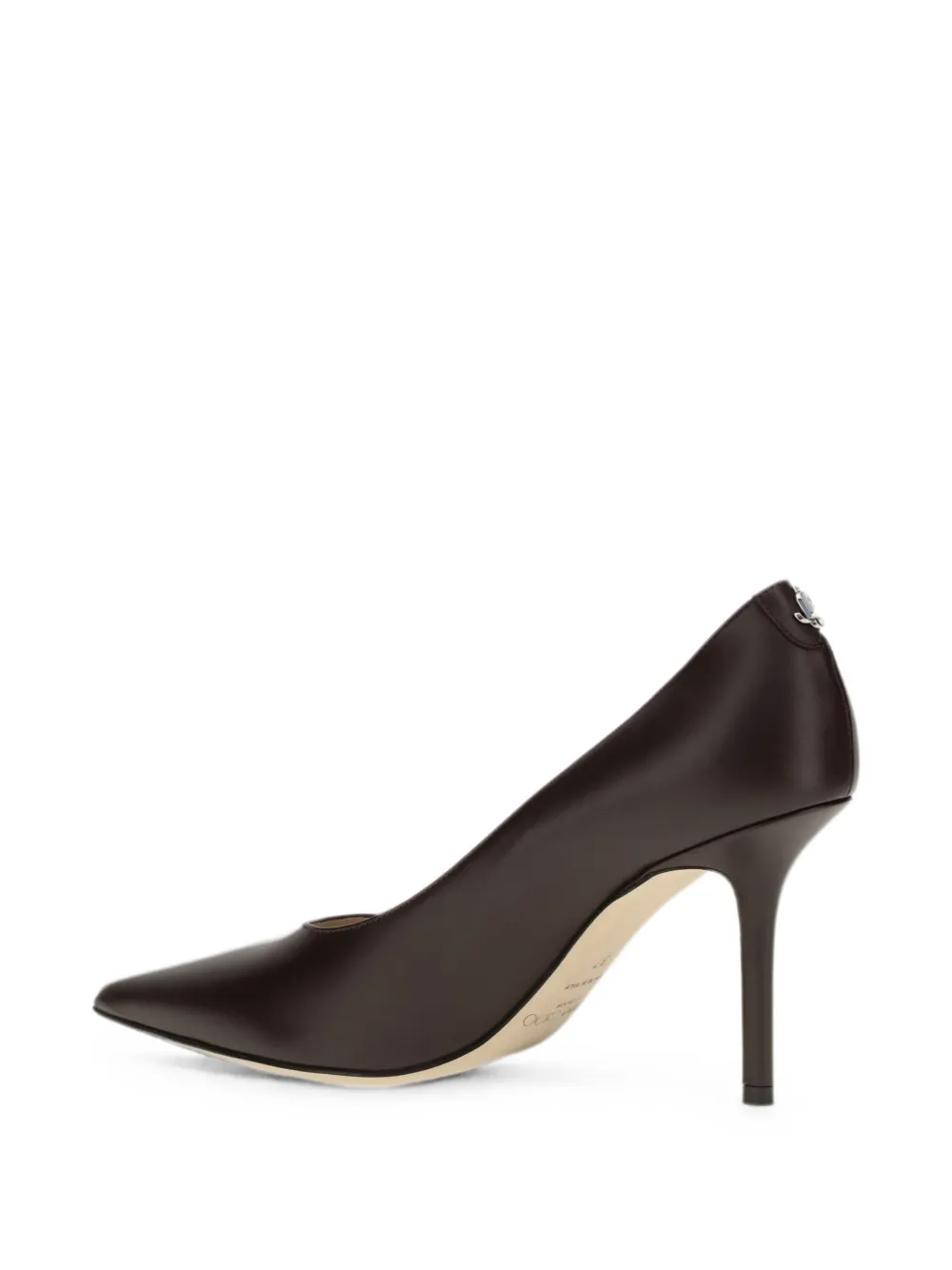 Jimmy Choo Love leather heeled Bruin