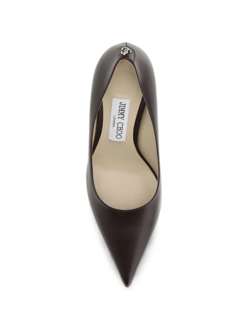 Jimmy Choo Love leather heeled Bruin