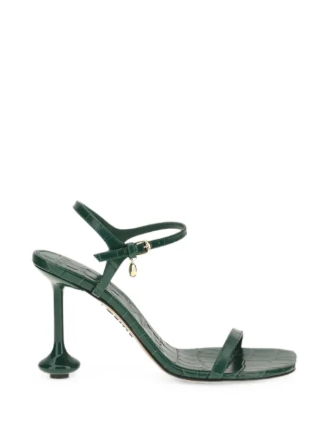 LOEWE sandalias Toy de piel con efecto de piel de cocodrilo