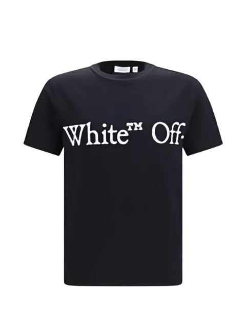 Off-White Bookish Scarf logo-print T-shirt