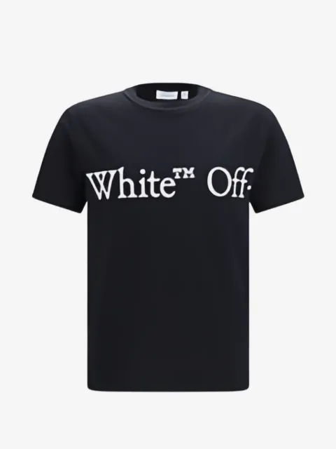 Off-White Bookish Scarf logo-print T-shirt