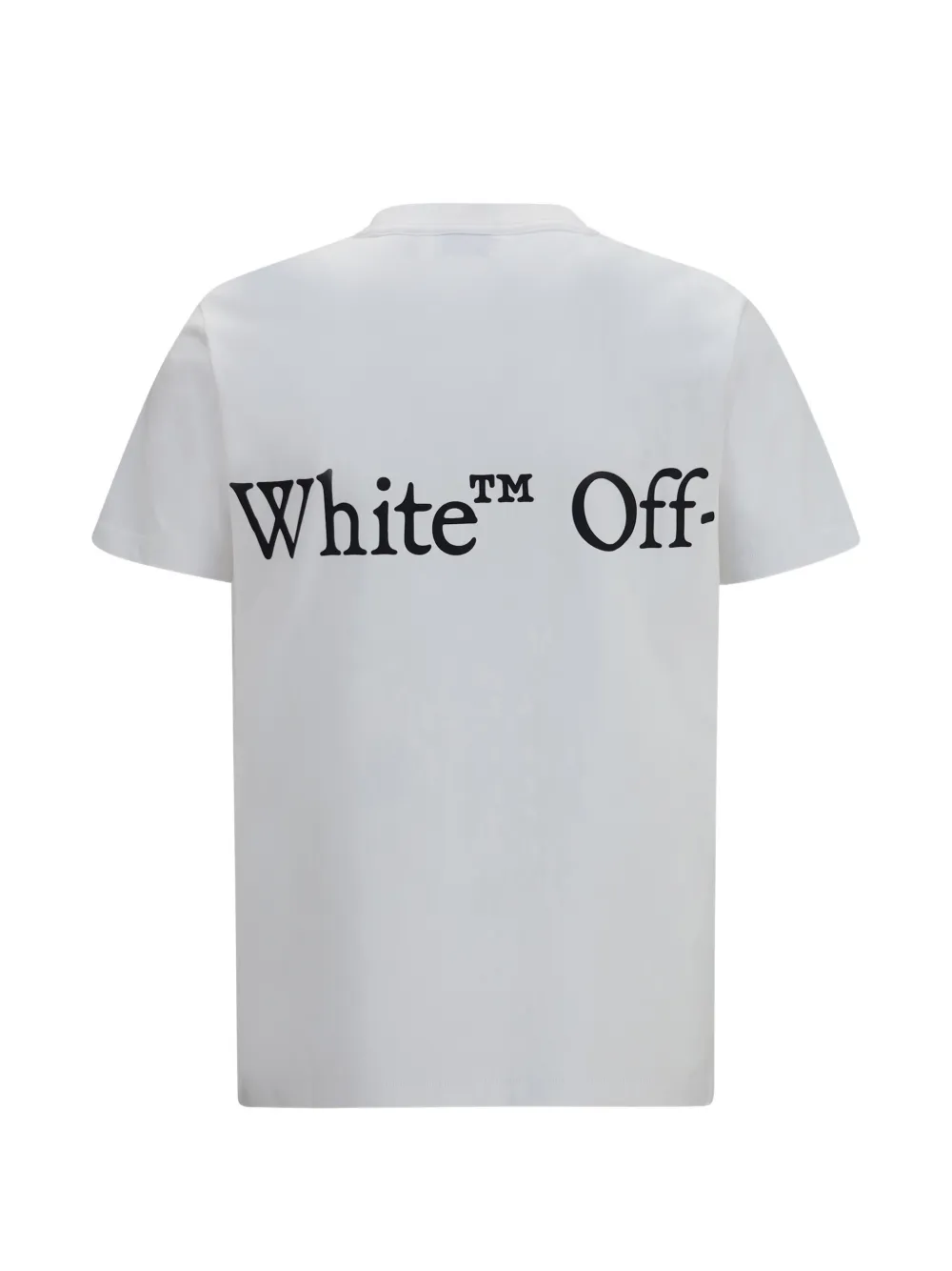 Off-White Bookish Scarf T-shirt Wit