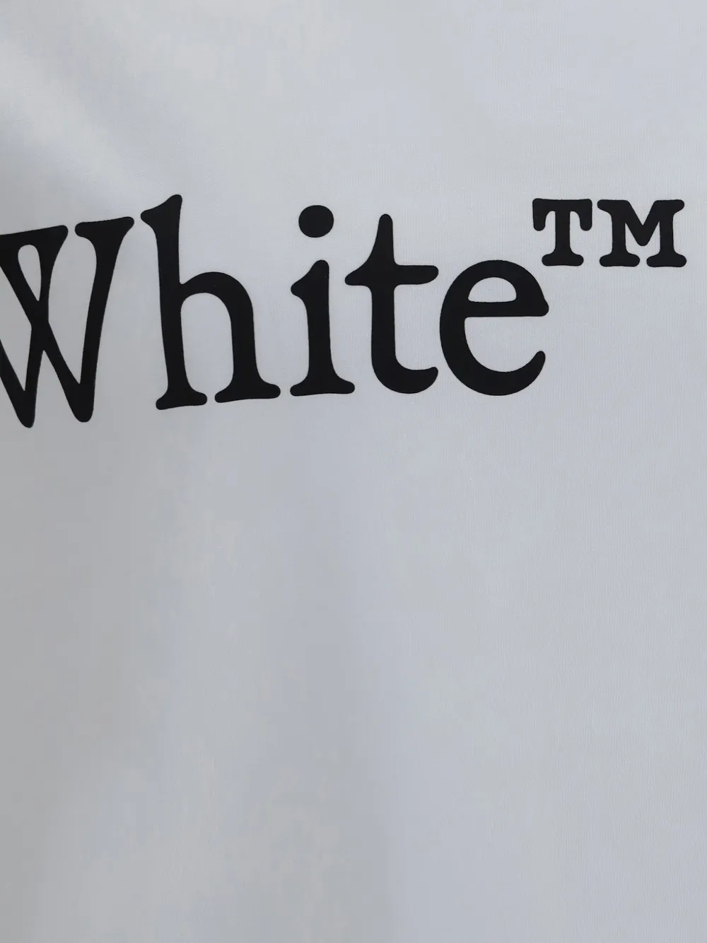 Off-White Bookish Scarf T-shirt Wit