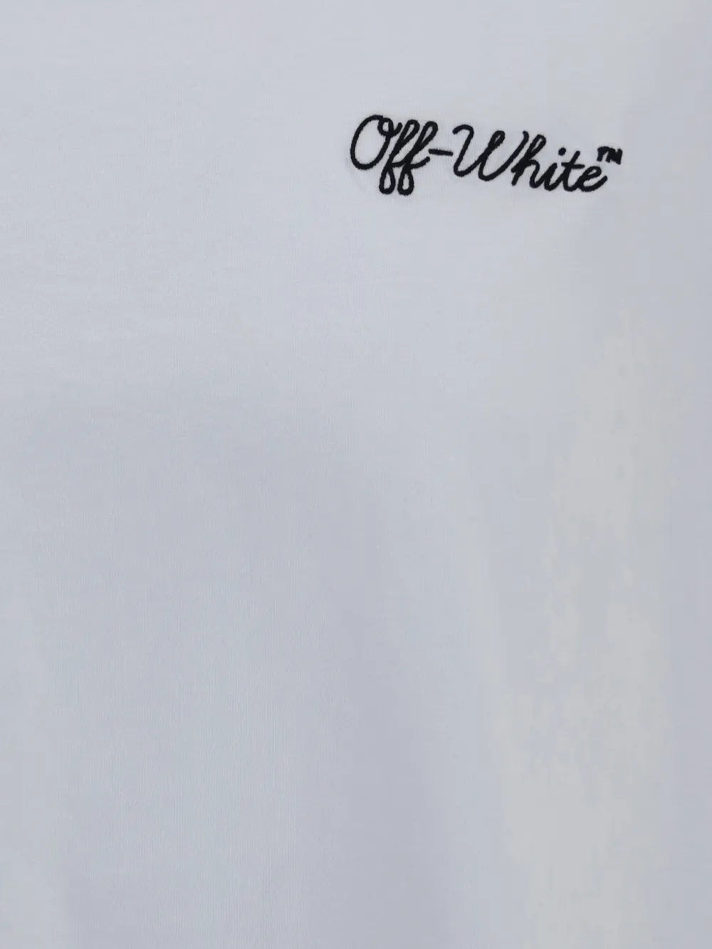 Off-White Script Logo T-shirt Wit