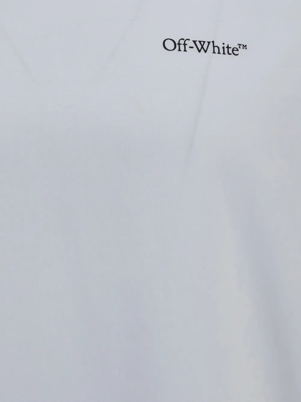 Off-White Bookish T-shirt met logo-print Wit