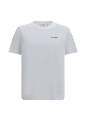 Off-White tape-detail T-shirt | Grey | FARFETCH