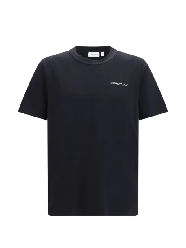 Off-White ロゴ Tシャツ | ブラック | FARFETCH JP