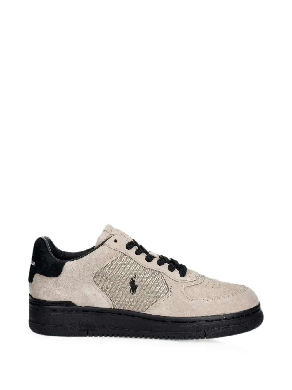 Polo Ralph Lauren Masters Crt logo-embroidered panelled sneakers Beige