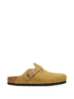 Birkenstock Boston レザーサンダル | ニュートラル | FARFETCH JP