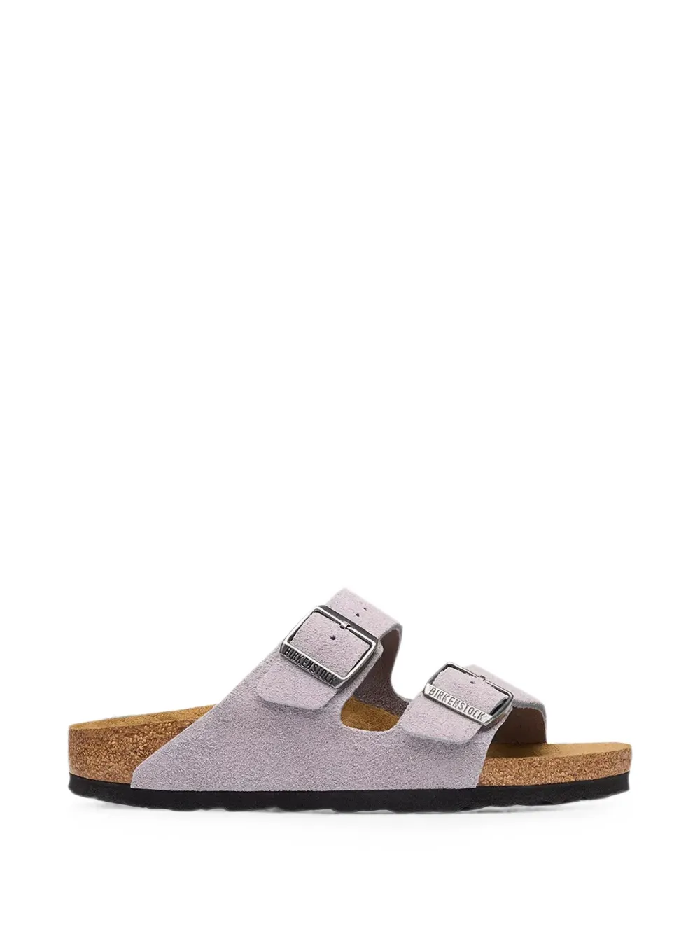 Birkenstock Arizona buckle-fastening suede sandals Paars