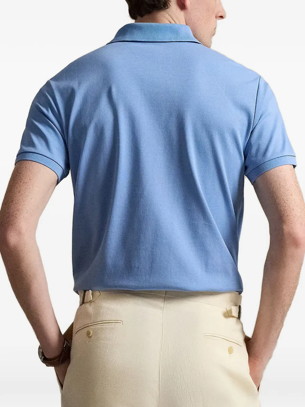 Polo Ralph Lauren Poloshirt met geborduurd logo Blauw