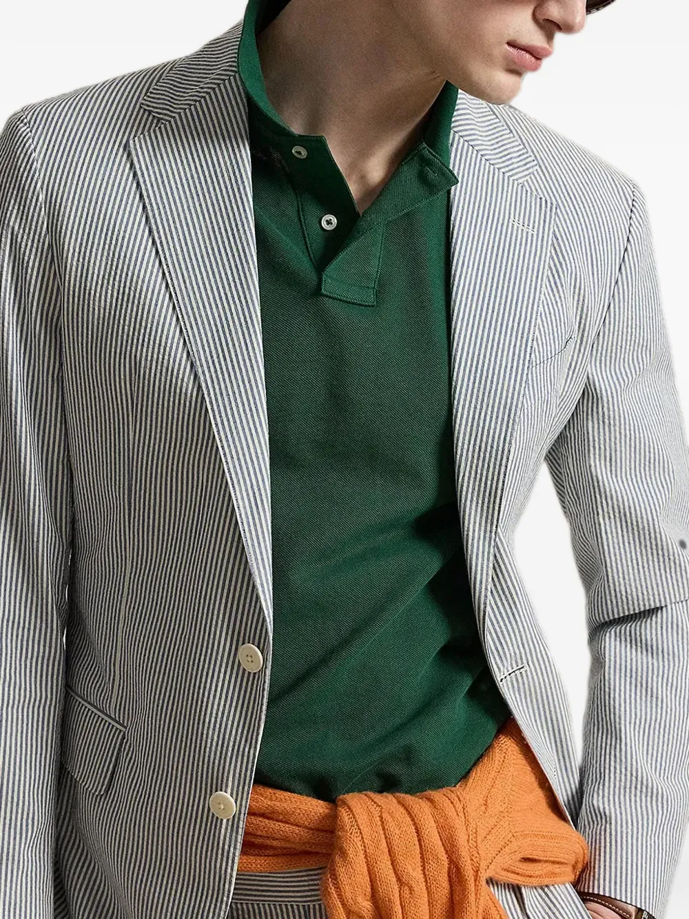 Polo Ralph Lauren Piqué poloshirt met geborduurd logo Groen