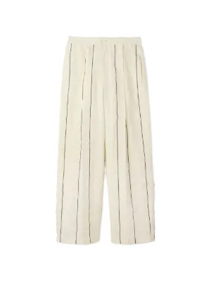 Marni ストライプ パンツ | ブルー | FARFETCH JP