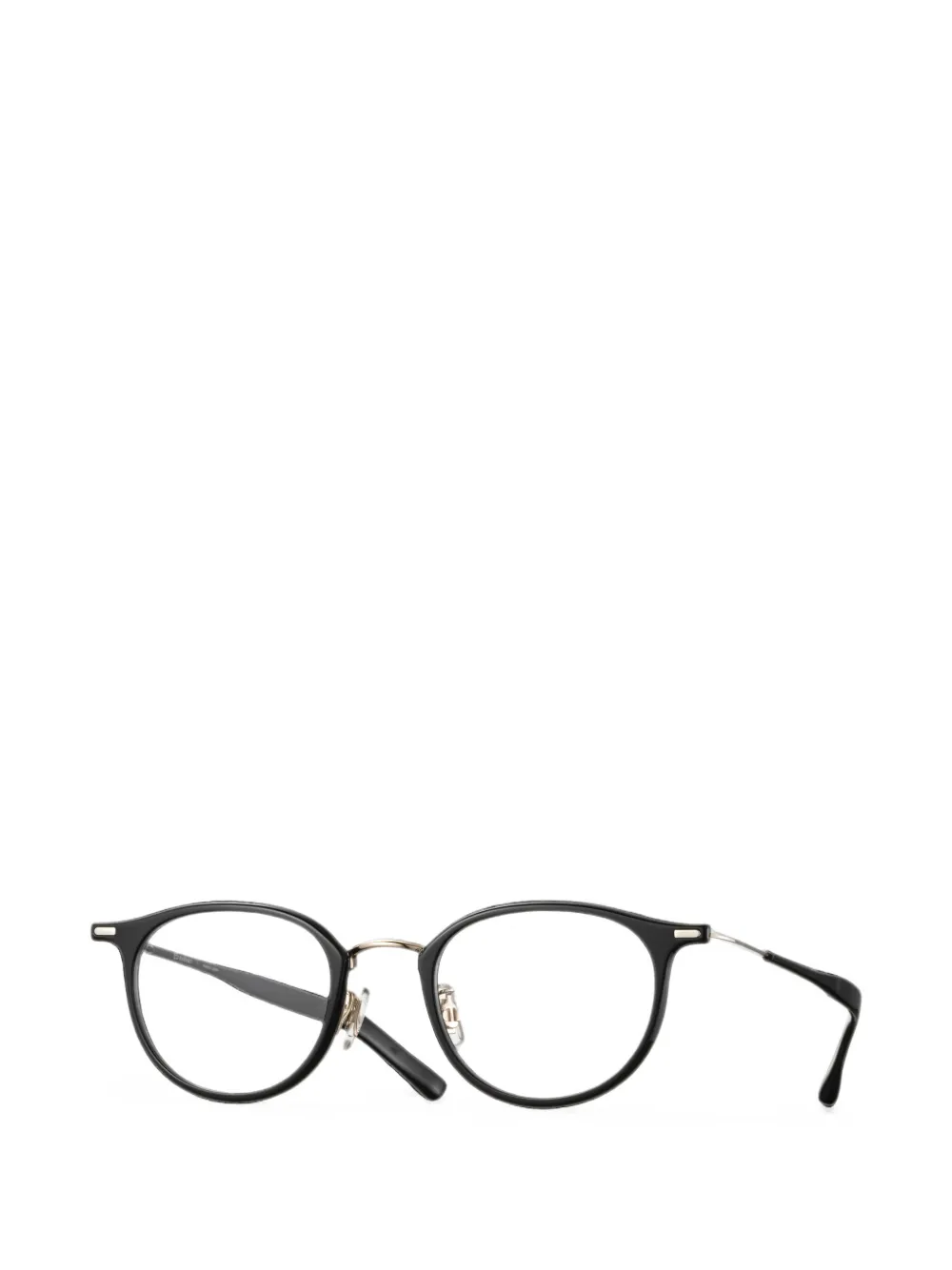 Eyevan7285 C1 bril met rond montuur Zwart
