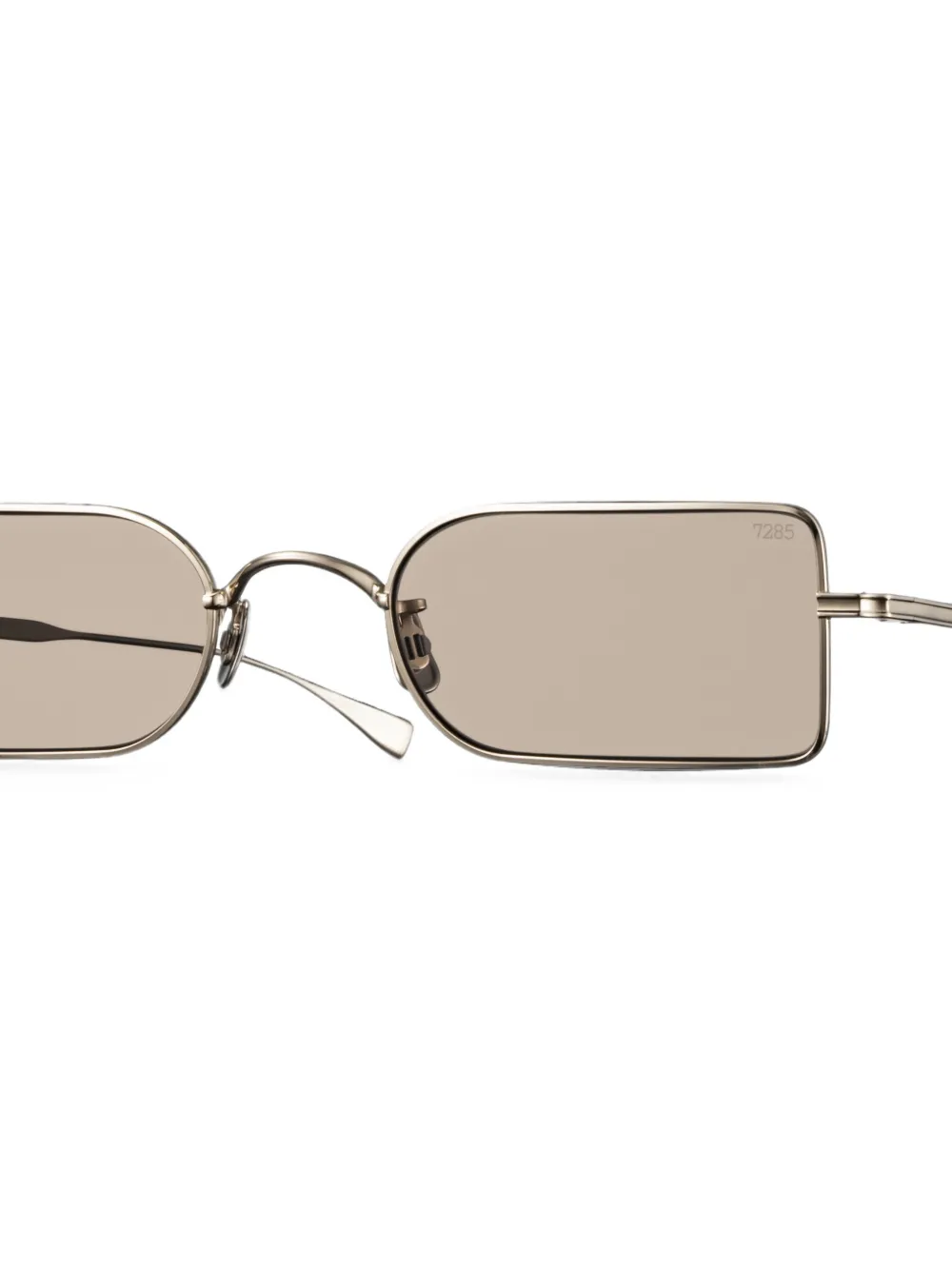 Eyevan7285 798 zonnebril met rechthoekig montuur Zilver