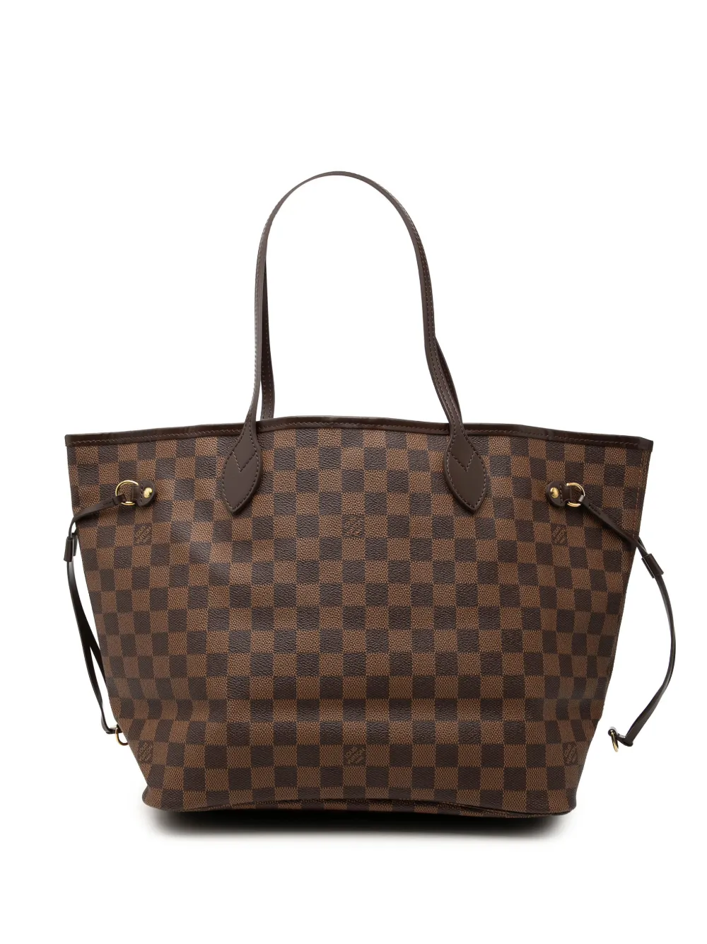 Louis Vuitton Pre-Owned 2009 Damier Ebene Neverfull MM tote bag - Brown