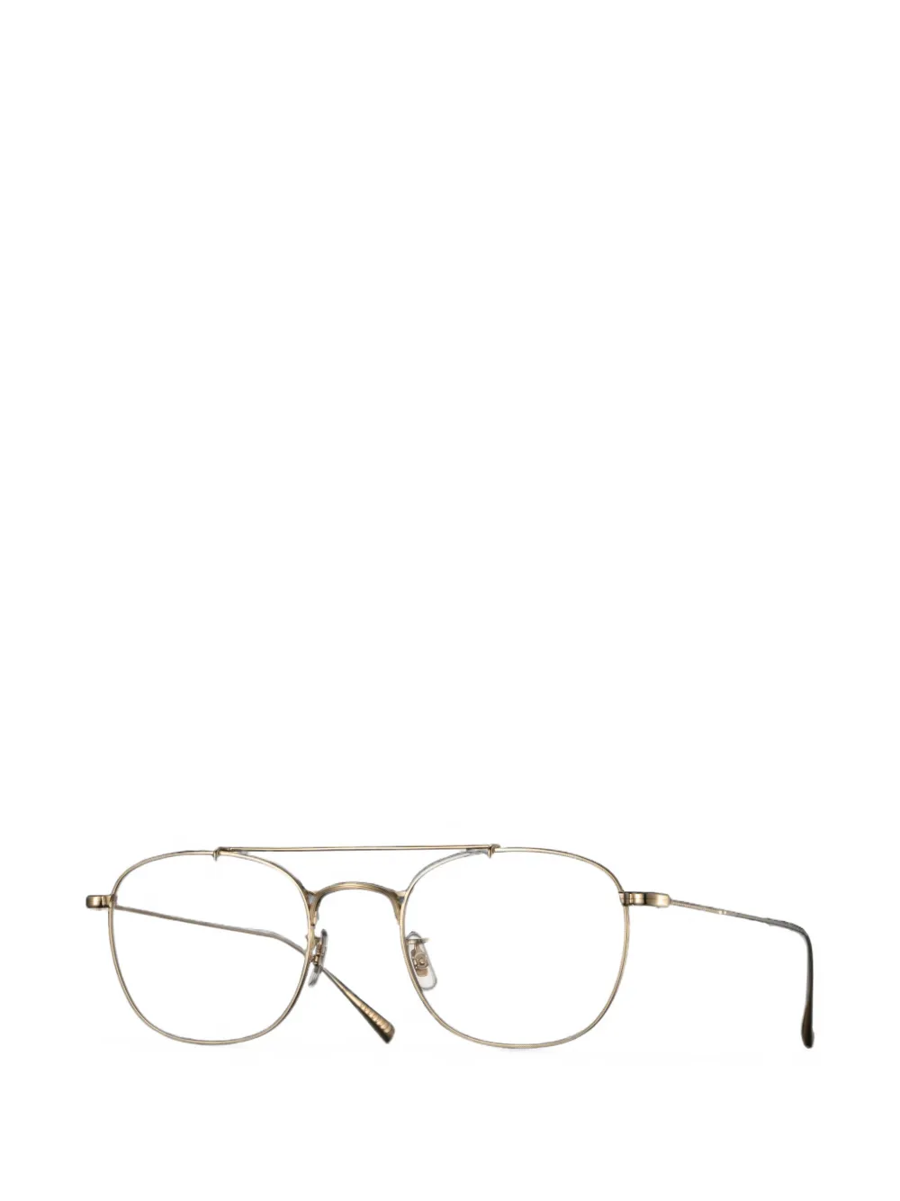 Eyevan7285 Dazzling bril met piloten montuur Goud