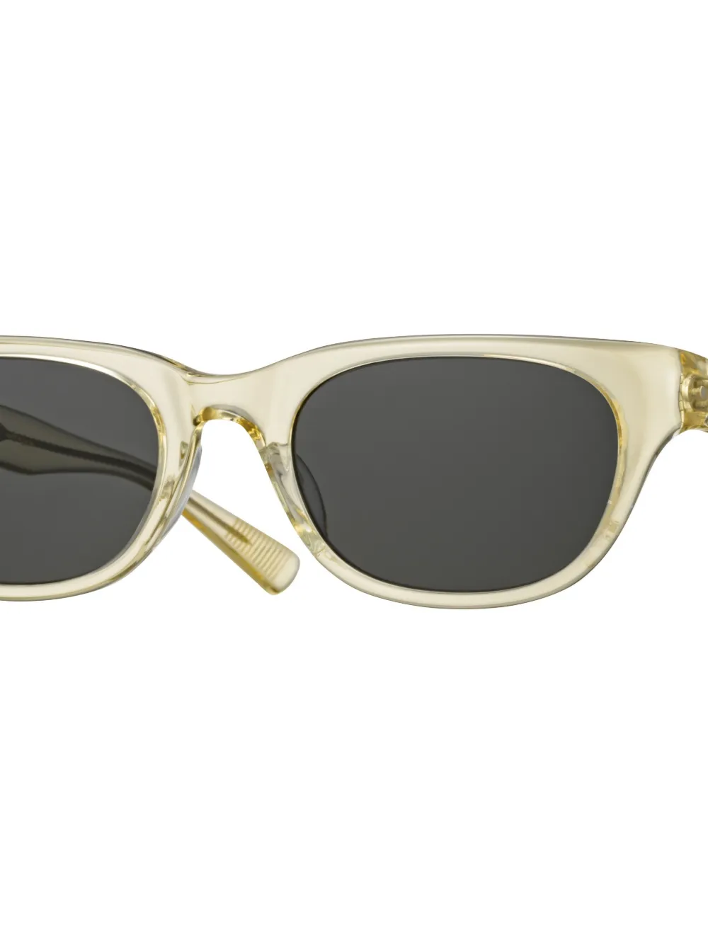 Eyevan7285 Malecon zonnebril met vierkant montuur Beige