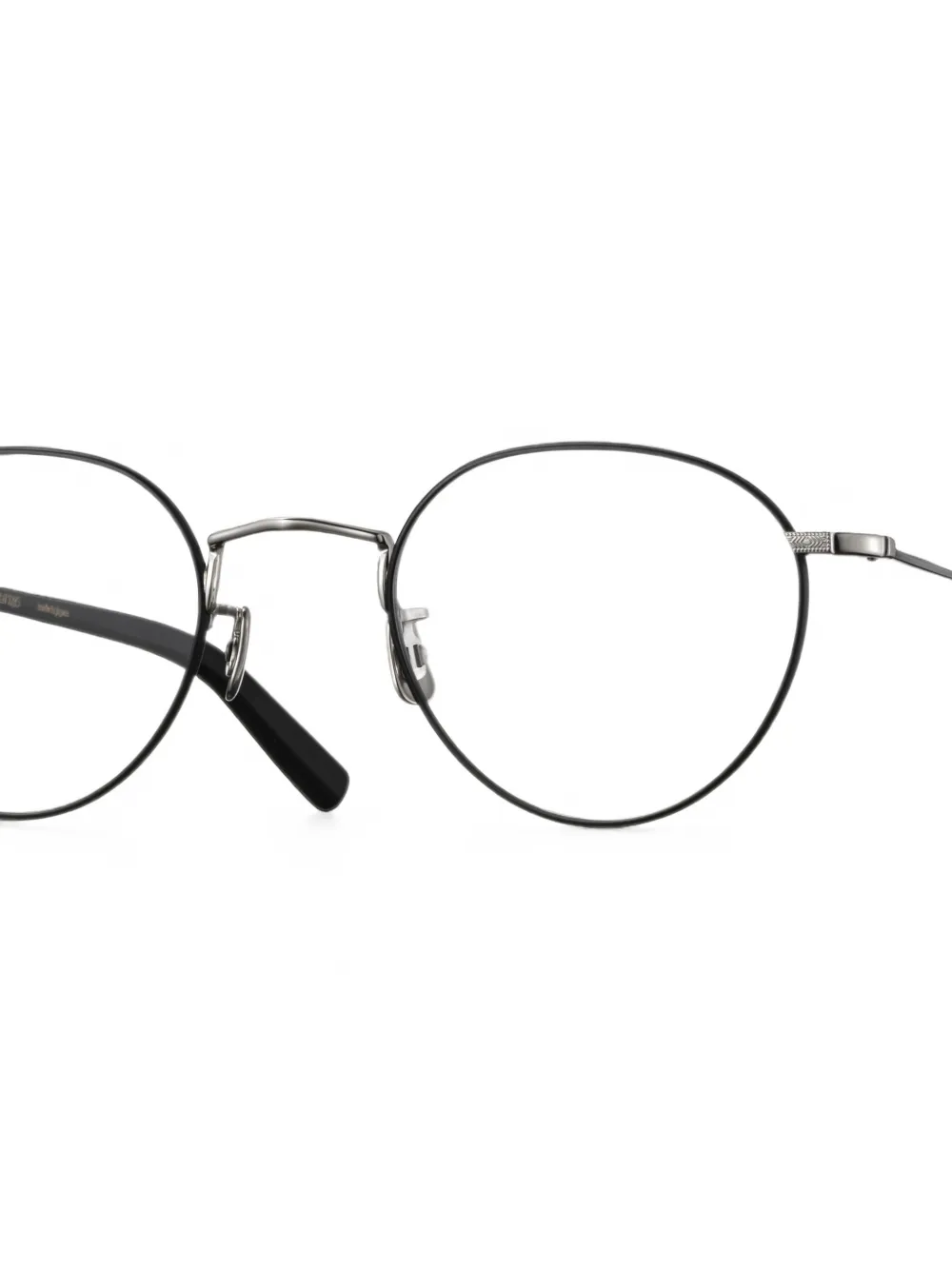 Eyevan7285 219 bril met rond montuur Zwart