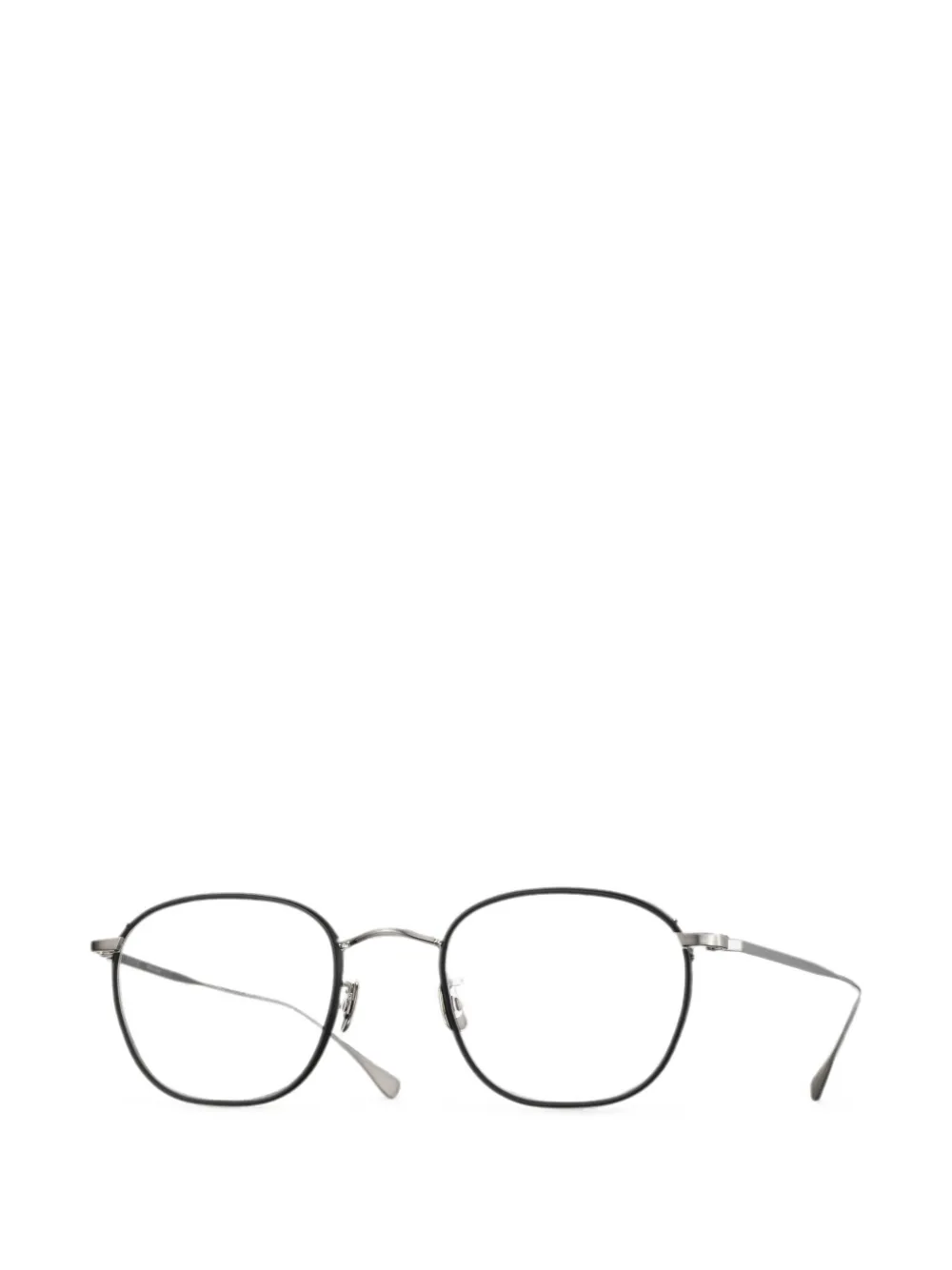 Eyevan7285 Bril met rond montuur Zilver