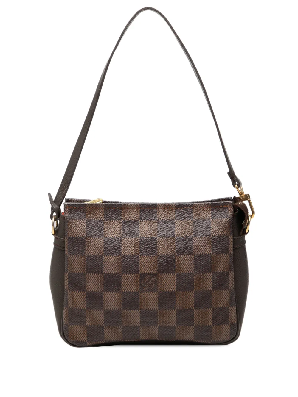 Louis Vuitton Pre-Owned 2001 Damier Ebene Trousse Pochette handbag - Marrone